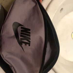 Grey Nike fanny pack